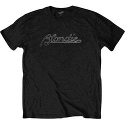 Blondie Logo (Embellished) Black XL Majica