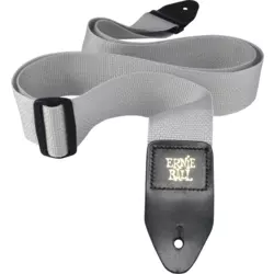 Ernie Ball 4046 Gray Polypro Guitar Strap sivi kaiš za gitaru