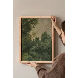 Dekorativna slika u okviru 50 x 70 cm