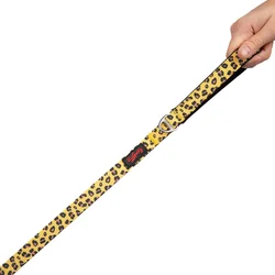 Paws & Whiskers Povodac za pse Leopard Medium, Šareni