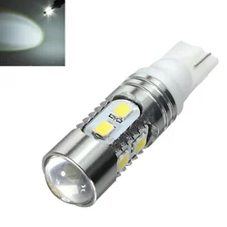 OEM LED sijalica, T10, 10W, 10 dioda 2323, Sočivo