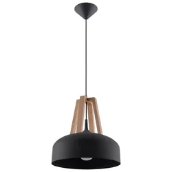Sollux SL.0390 - Luster na sajli CASCO 1xE27/60W/230V prečnik 30 cm