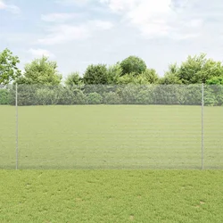 Zatvorena žičana ograda s postovima 10 x 1,4 m Pocinčani čelik