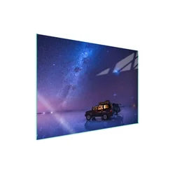 shumee Steklena zaščitna plošča za štedilnik 70x52 Night