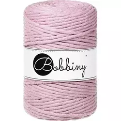Bobbiny Macrame Cord 5 mm 100 m Dusty Rose Vrvica