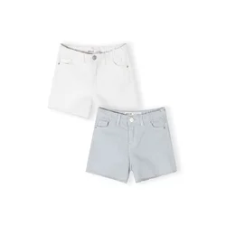 MINOTI Kavbojke nebeško modra/bel denim