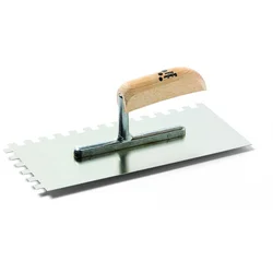 Schuller Gleter Nazubljeni Rostfraj 10x10mm-28x13cm 51403
