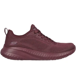 Skechers Ženske patike Bobs Squad Chaos - Face Off, 117209-PLUM, Bordo