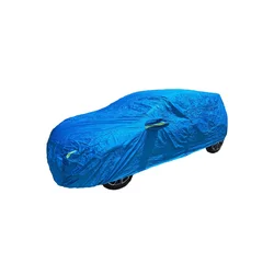 Cerada za auto sa otvorom na vozačevoj strani, 483x178x119cm, Plava