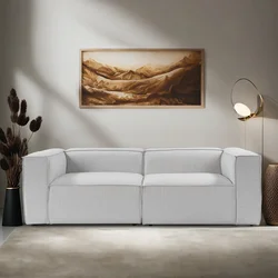 Atelier del Sofa Dvosed Fora Svetlosivi