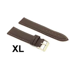 Kožni kaiš Diloy XL 16mm DIL206EL.2 Tamno braon boja