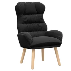 fotelja Crna 69 x 74 x 93 cm Sherpa Tkanina
