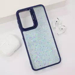 Maska Crystal Dots za Samsung A16 5G/ A166B plava