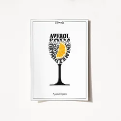 Wallity Poster Aperol Spritz-2052, 29,7x42 cm