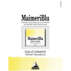 Maimeri Blu Akvarelne barve Yellow Vanadium 121 1,5 ml 1 kos