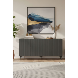 HANAH HOME Konzola Zeynep 150 Anthracite