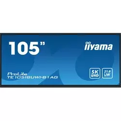 iiyama ProLite TE10518UWI-B1AG 105 Class (104.6 viewable) LED-backlit LCD display - 5K - for digital signage/interactive communication