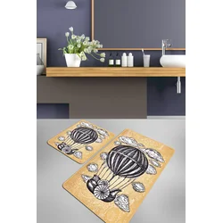 Lessentiel Maison Set 2 prostirke za kupatilo Šareni