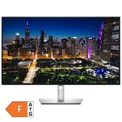 Dell Monitor U3225QE, 31.5, 3840x2160, 4K UHD, IPS, 120Hz, 5ms, HDMI, USB-C, Srebrne boje