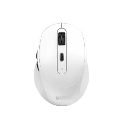 Marvo Office WM111 brezžična bela miška