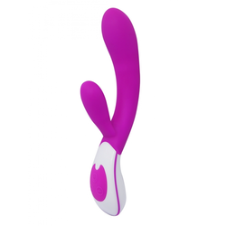 PRETTY LOVE Vibrator sa dodatkom za klitoris Colby, 12 funkcija, Roze