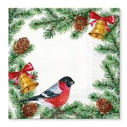 Serviete za decoupage Frame with Bells - 1 kos