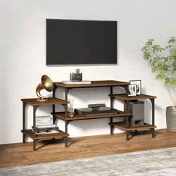 TV ormarić boja smeđeg hrasta 117x35x52 cm konstruirano drvo