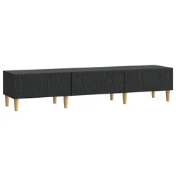 TV ormar 147 x 34,5 x 30 cm Crna Konstruirano drvo