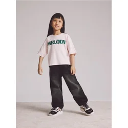 Reserved - GIRLS` JEANS TROUSERS & PENDANT