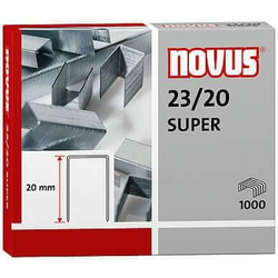 Novus klamerice 23/20 super, 1/1000, 170 listova ( 05KMN2320 )