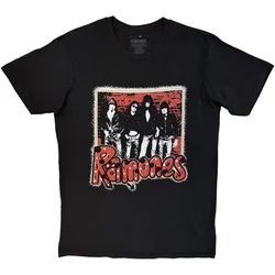 Ramones Graffiti Black M Majica