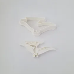 KREATIVNI SLATKIŠI Modla za kolače i ukrase dinosaurus Pteranodon, 5 cm, Bela