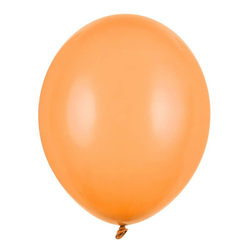 Baloni metalik oranžni - 100 balonov