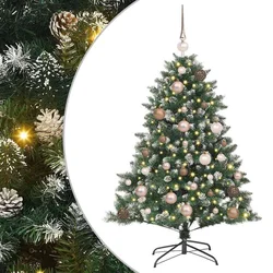 Umjetno božićno drvce Zelena 120 cm PVC, Plastika i Čelik