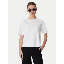 Weekend Max Mara Majica Multid 2615941031 Bela Relaxed Fit