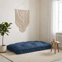 Jastučić za paletni kauč Indigo 120 x 80 x 12 cm Tkanina