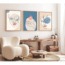 Wallity Uramljena slika Huhu139, 35x50 cm , 3 dela