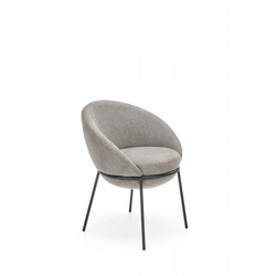 eoshop Oblazinjen jedilni stol K482, siva