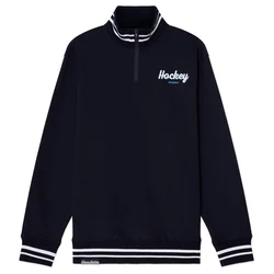 Moški pulover CCM Stripe 1/4 Zip Navy S