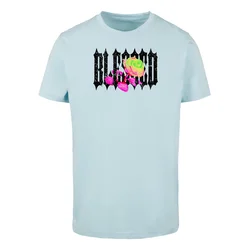 Mens T-shirt Blessed Rose blue