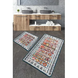 Lessentiel Maison Set 2 prostirke za kupatilo Šareni