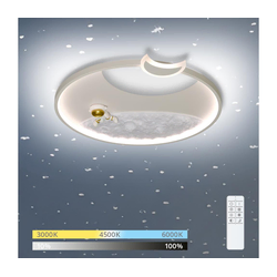 Brilagi - prigušiva LED plafonska svetiljka ASTRO LED/20W/230V 3000-6000K astronaut + daljinski upravljač