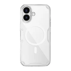 Futrola nillkin nature pro magnetic za iphone 17 (6.3) bela ( F122972 )