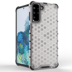Honeycomb pancirna futrola sa silikonskim okvirom za Samsung Galaxy S21 Plus 5G/Galaxy S30 Plus - Crna KP10011
