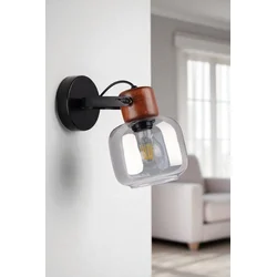 Opviq Zidna lampa 9067-1A, Crna