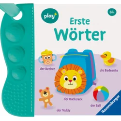 Ravensburger 45631 play+ flip&plop: Erste Wörter (Mein allererstes Beißbuch)