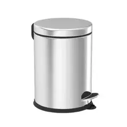 Kanta za otpatke sa pedalom INOX 8 lit visina 350mm, prečnik 210mm