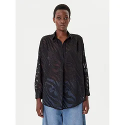 French Connection Bluza 72NZR Črna Relaxed Fit
