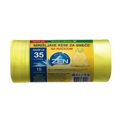 Zen kese za smeće  52CMX58CM 35L sa ručicom miris limun