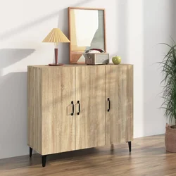 Komoda boja hrasta sonome 90x34x80 cm od konstruiranog drva